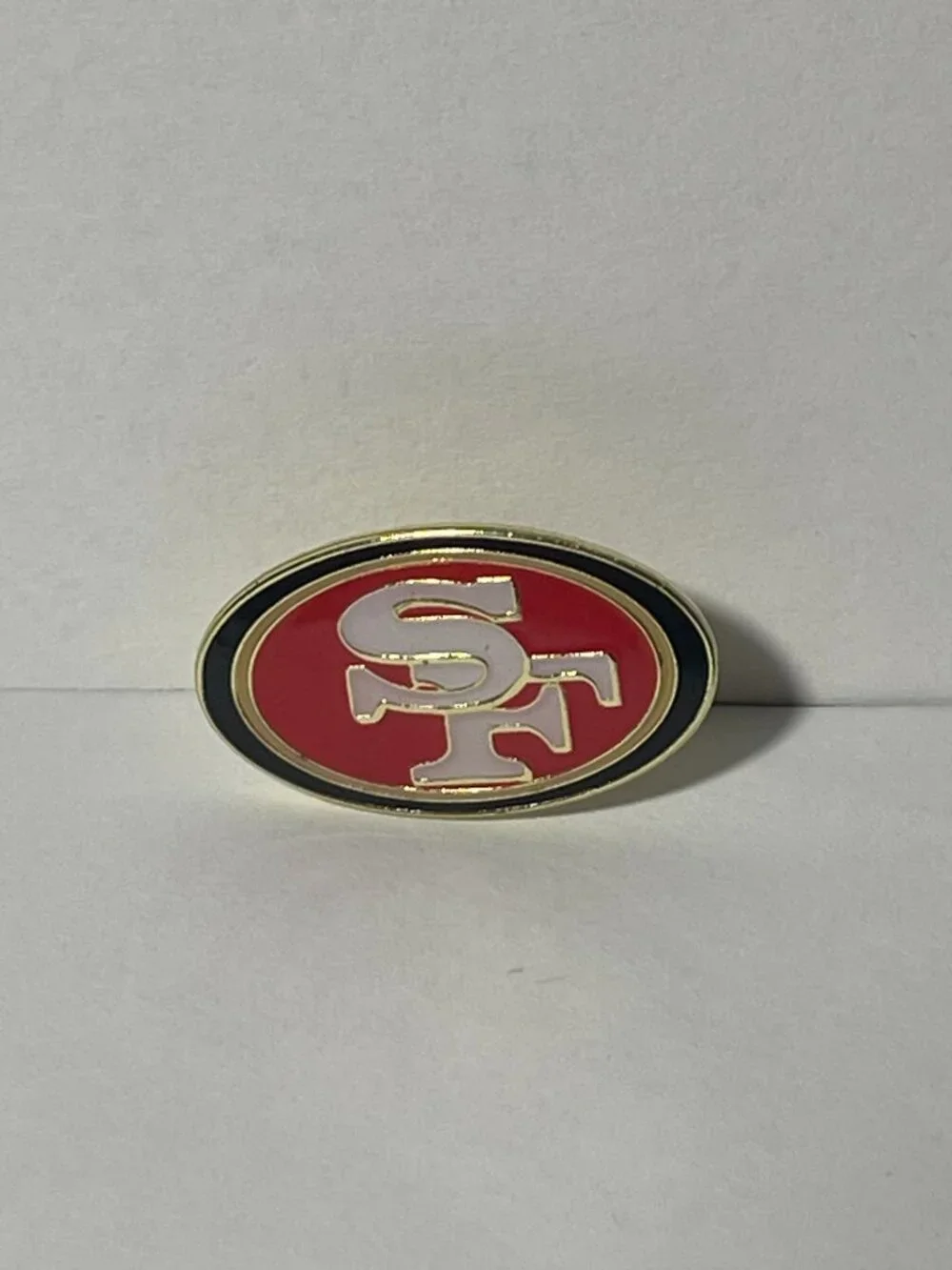 San Francisco 49ers Logo Enamel Pin for Lapel Tie Hat Jacket Bookbag Gift NEW